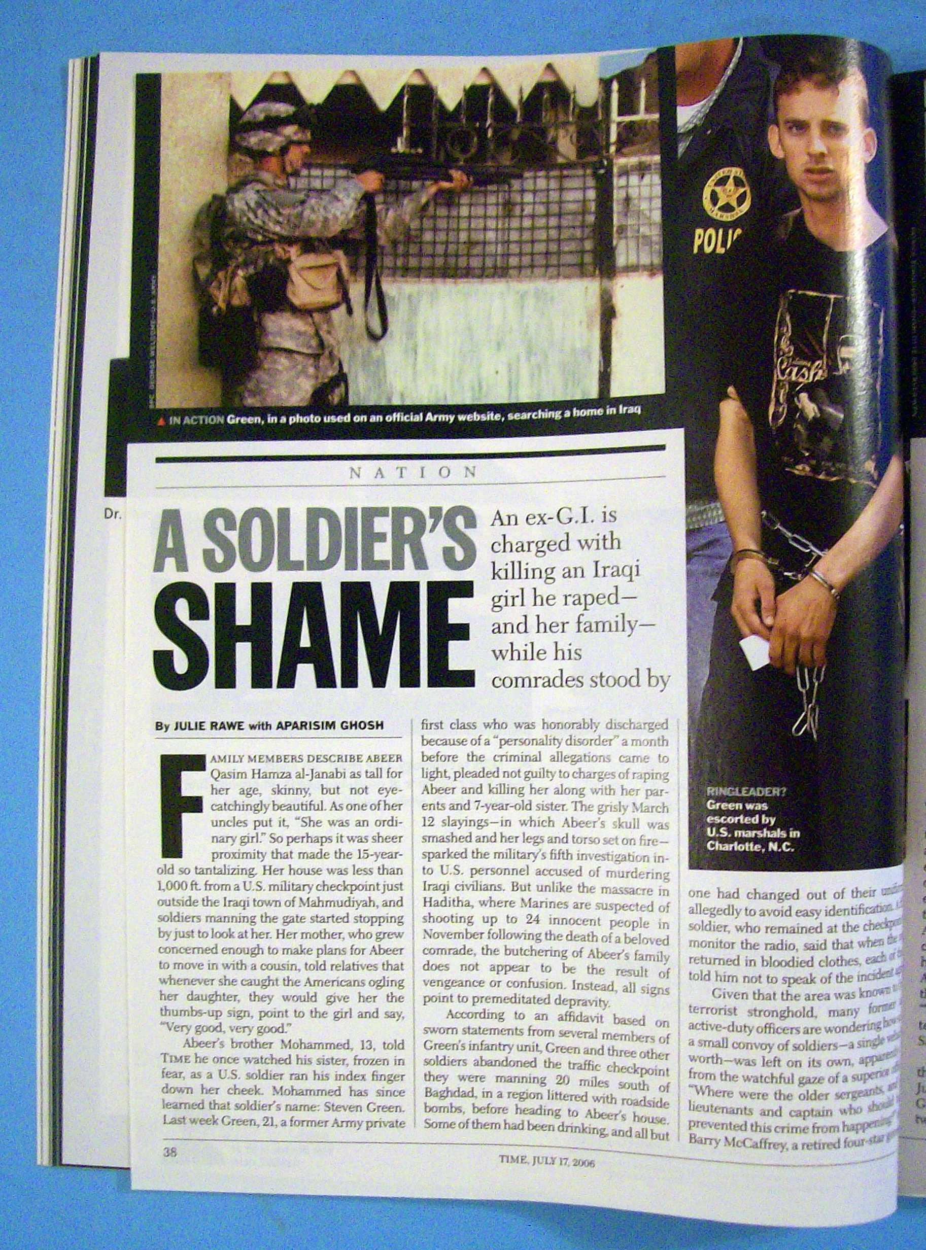 Time Magazine July 17, 2006 The End Of Cowboy Diplomacy