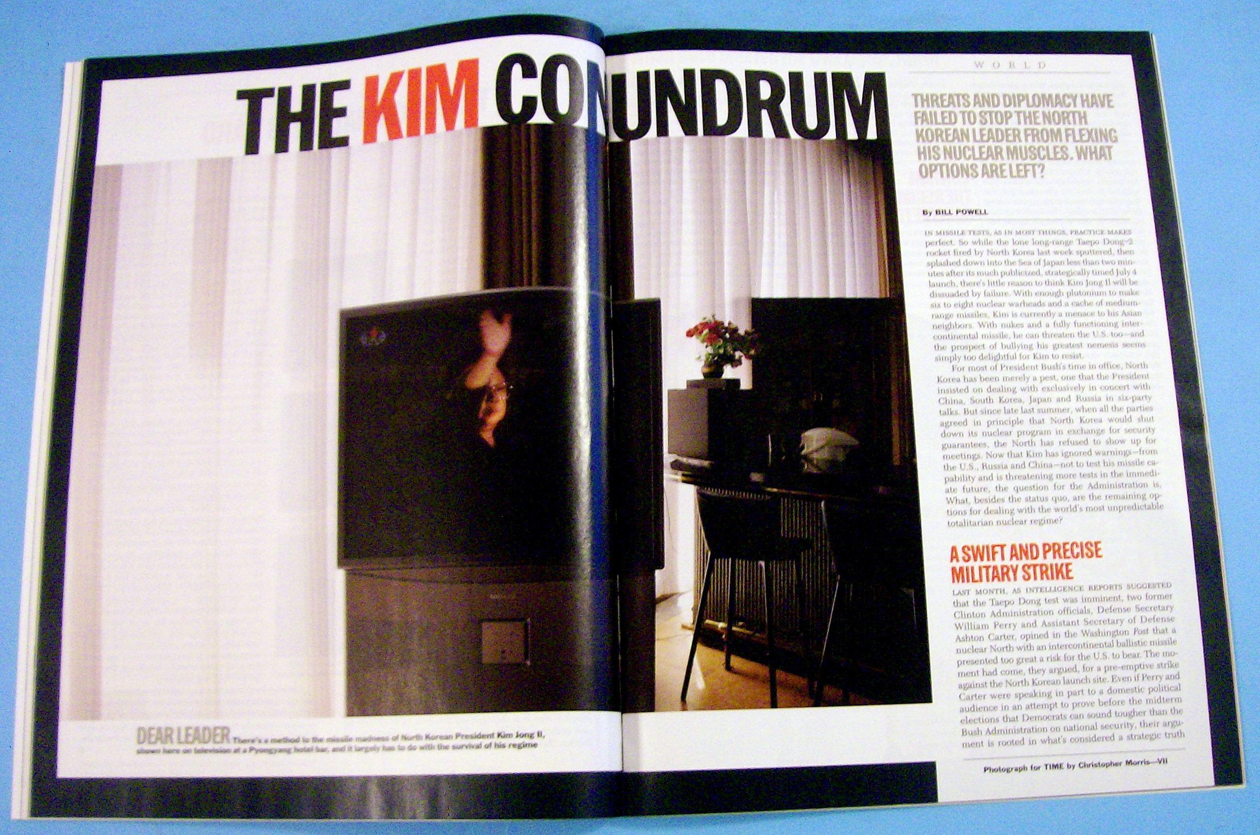 Time Magazine July 17, 2006 The End Of Cowboy Diplomacy