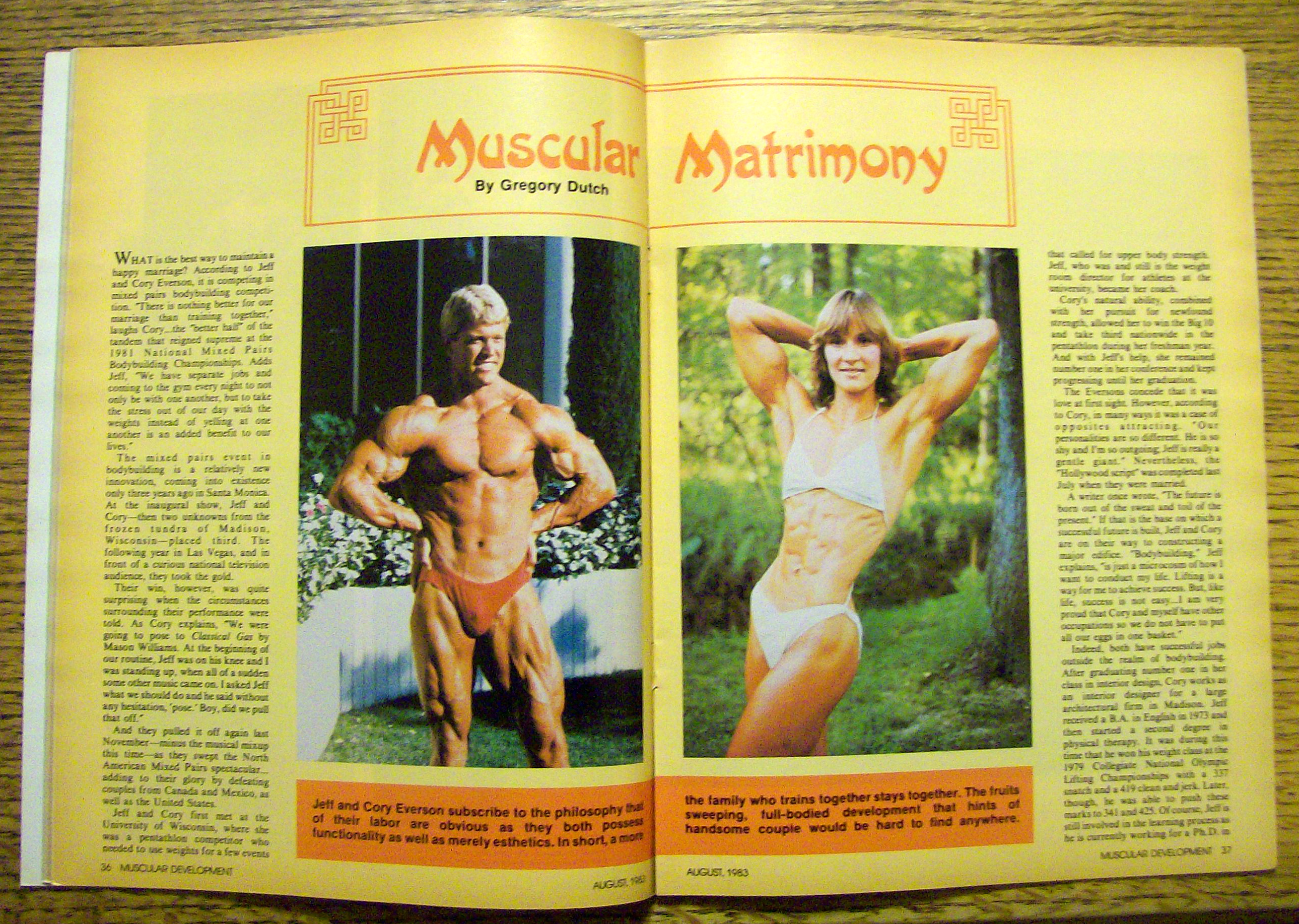 Muscular Development-August 1983-Jeff Everson