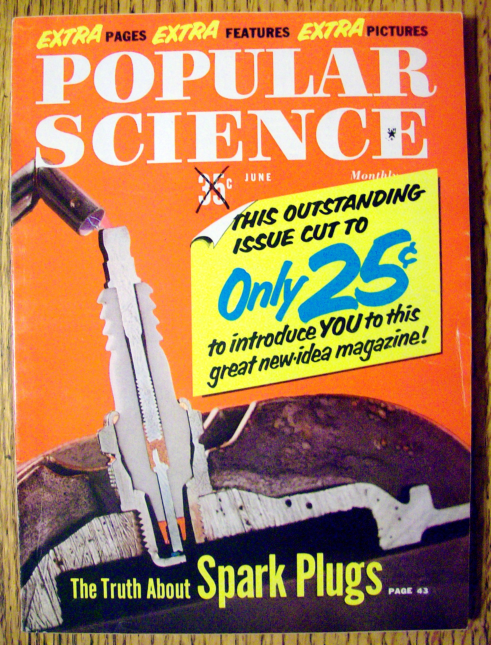 Popular Science June 1960 Truth About Spark Plugs