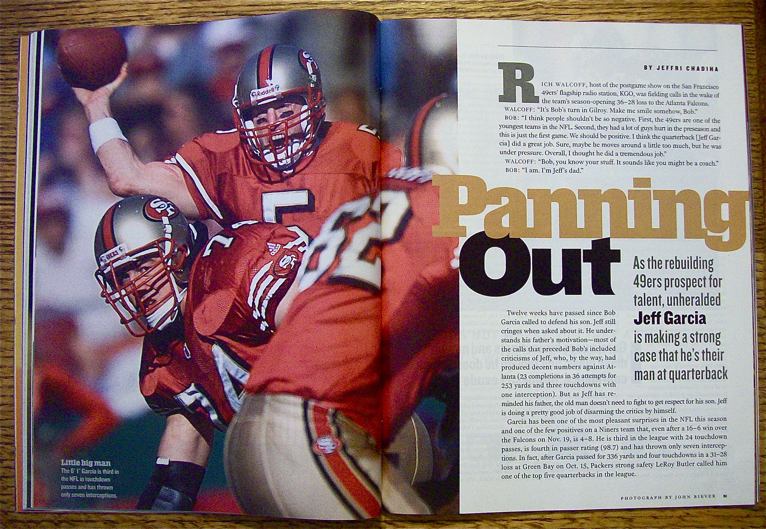 Sports Illustrated Magazine December 4, 2000 Daunte C.