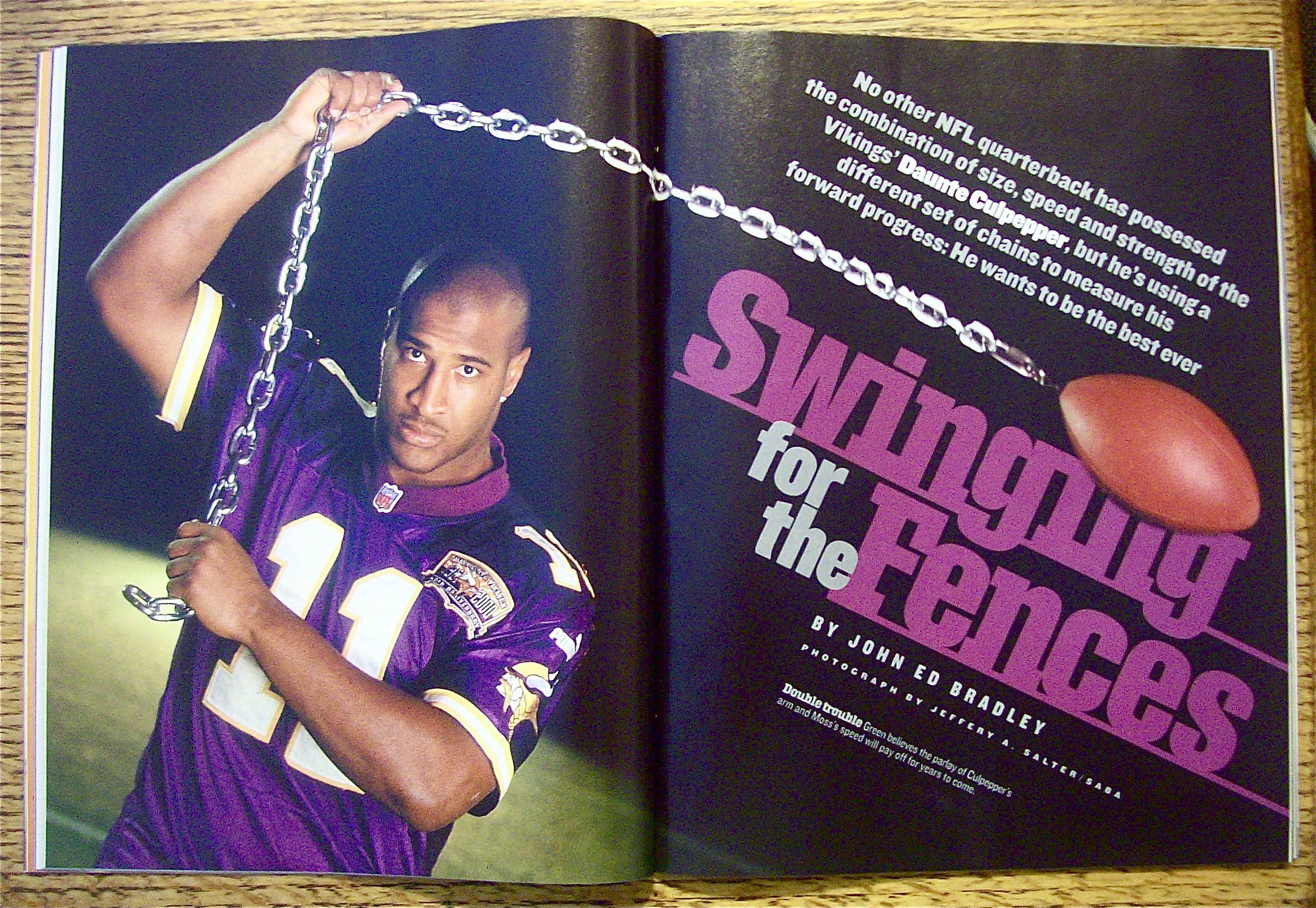 Sports Illustrated Magazine December 4, 2000 Daunte C.