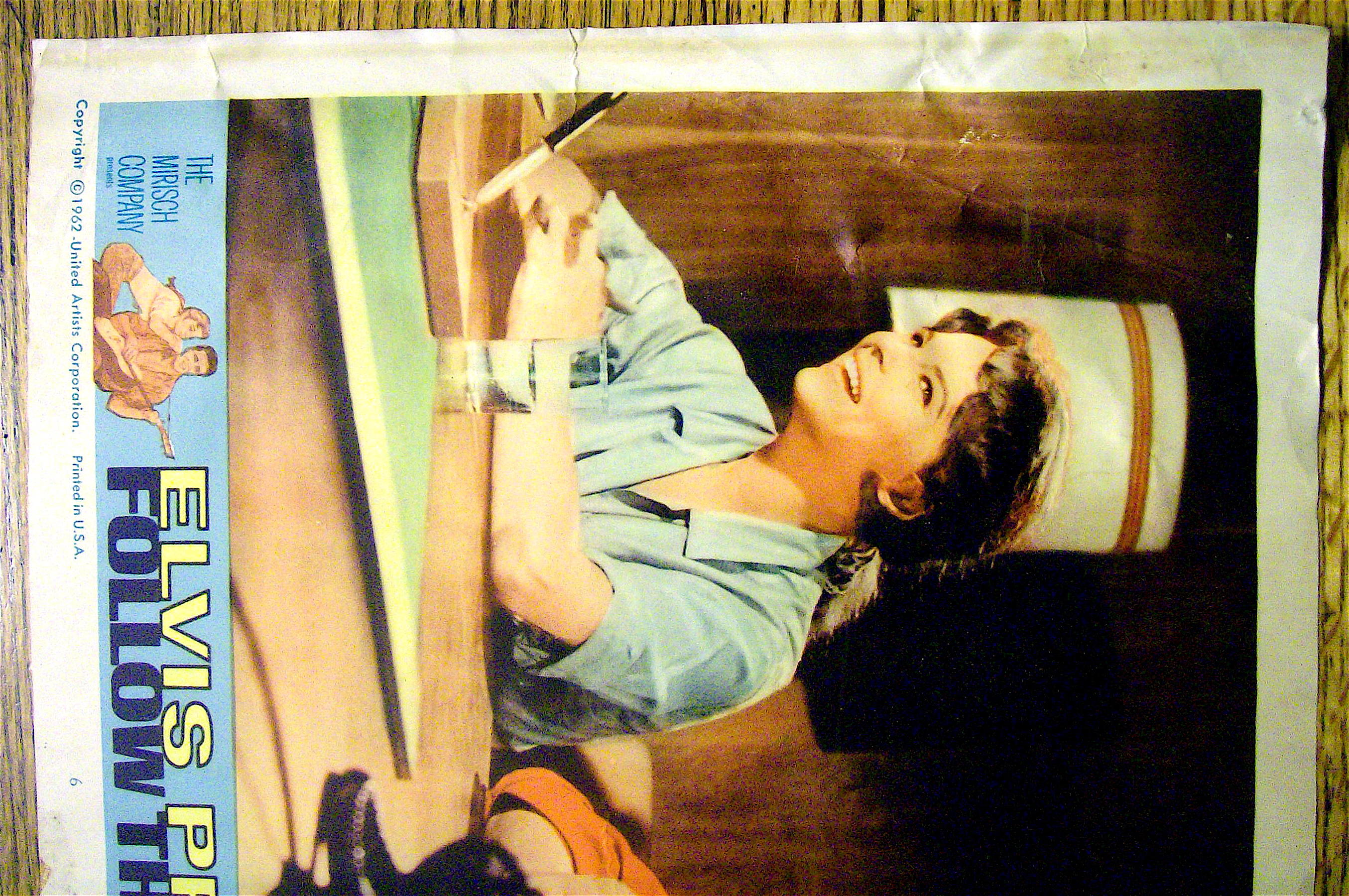 Follow That Dream Lobby Card 1962 Elvis Presley