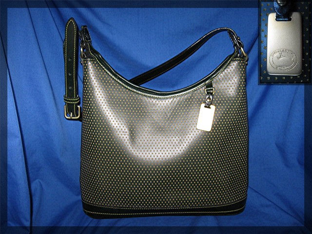 Dooney & Bourke large hobo Cabrio leather - Green