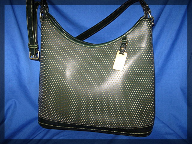 Dooney & Bourke large hobo Cabrio leather - Green