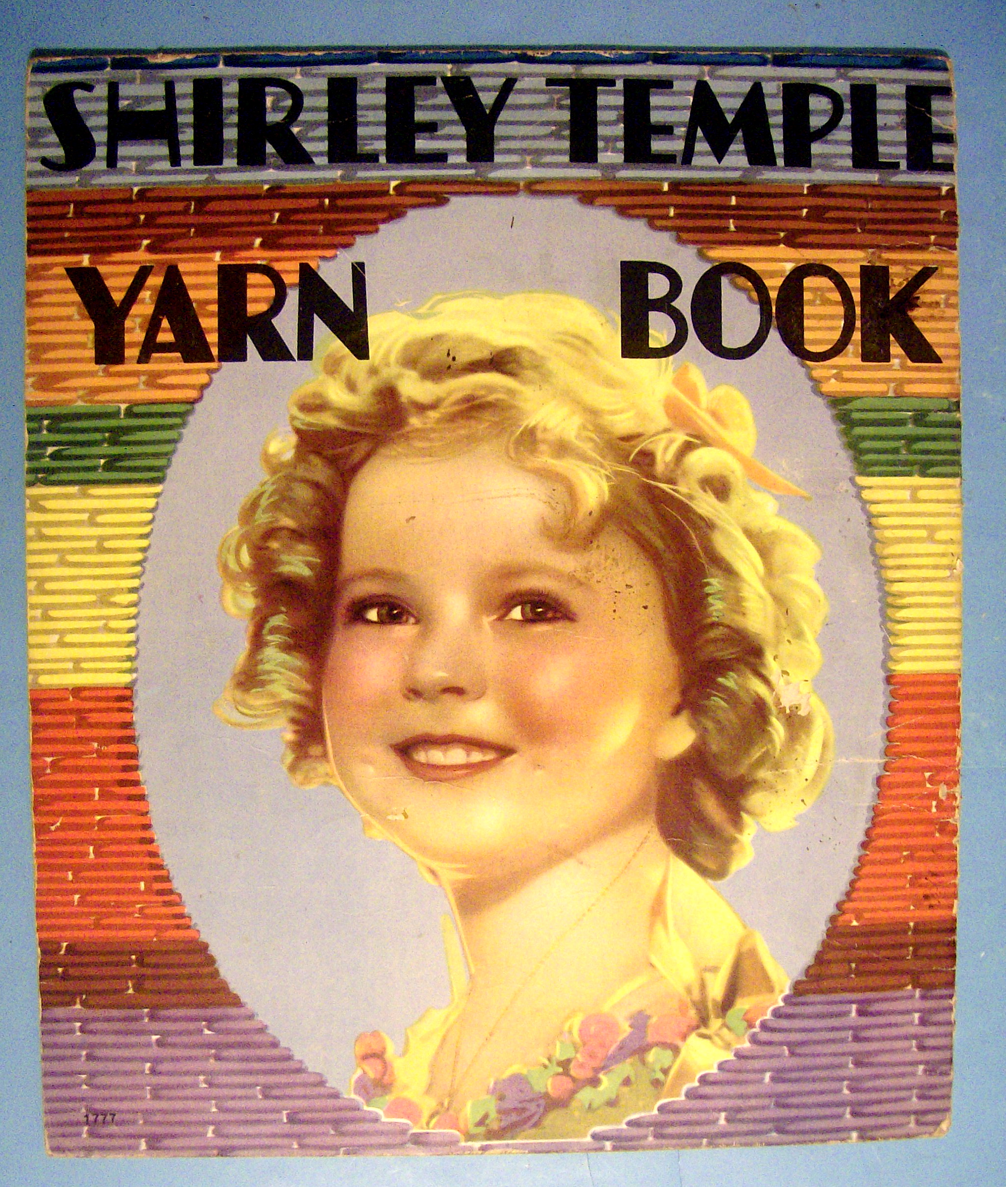 Shirley Temple Yarn Book 1936 (Shirley Temple Cover)