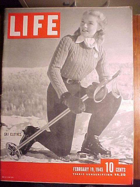 Life Magazine-February 19, 1945-Gypsy Rose Lee