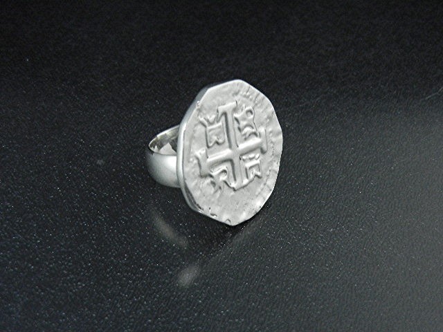 Charles Albert Sterling Silver Adjustable Ring