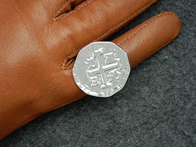 Charles Albert Sterling Silver Adjustable Ring