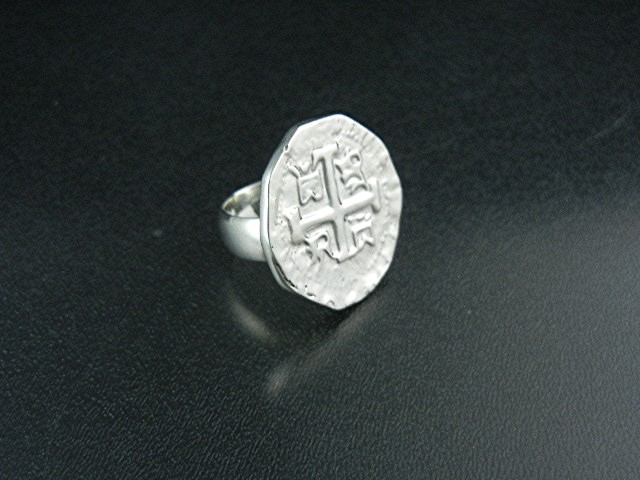 Charles Albert Sterling Silver Adjustable Ring