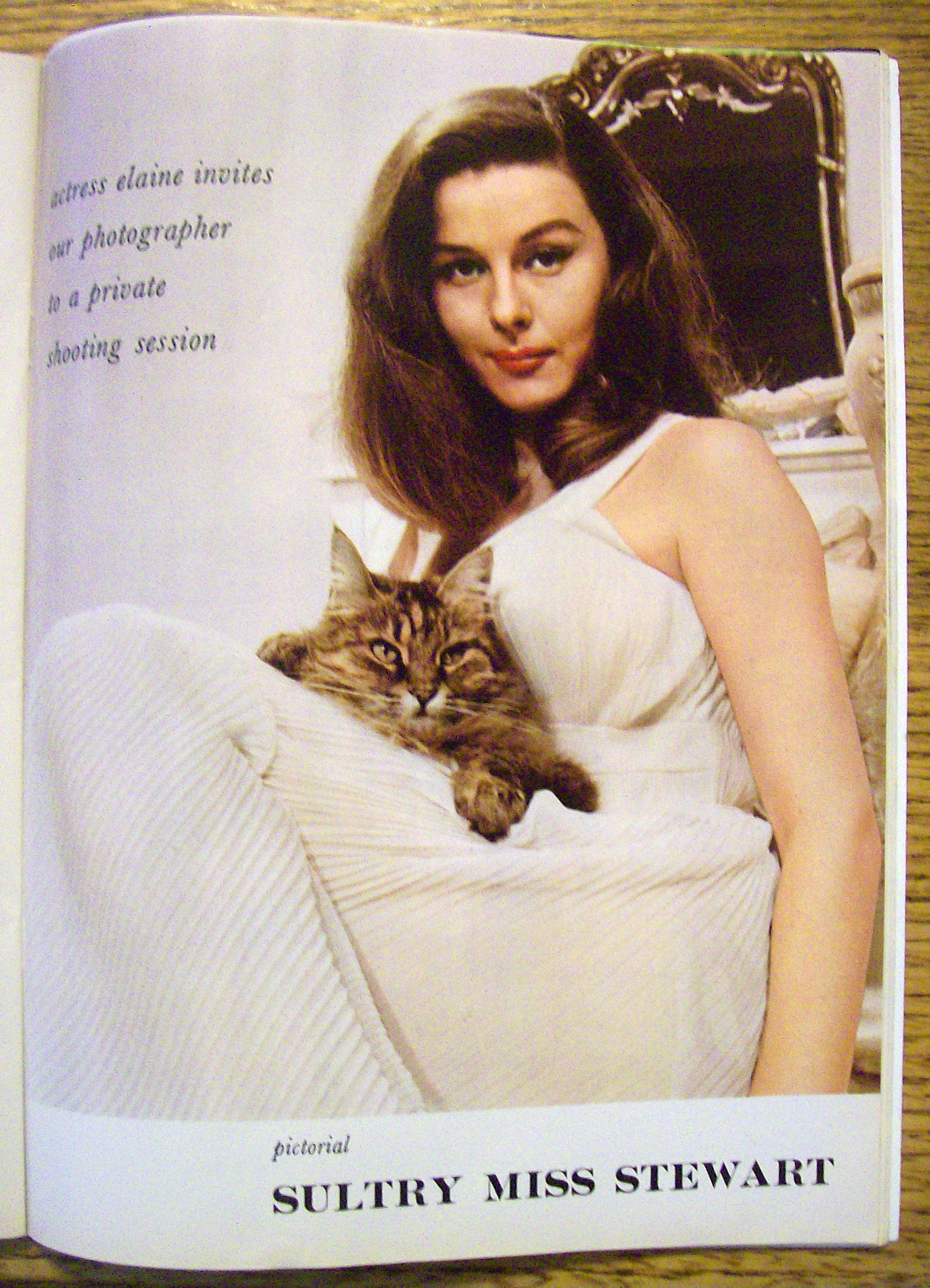 Playboy Magazine-October 1959-Elaine Reynolds