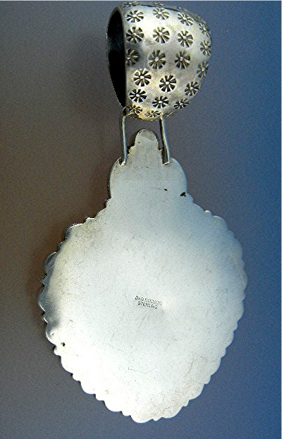 Dan Dodson  Sterling Silver Kingman Turquoise Hearts