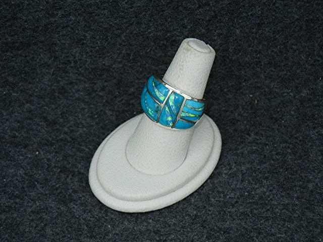 Studio GL Sterling Silver Sleeping Beuty Turquoise Opal