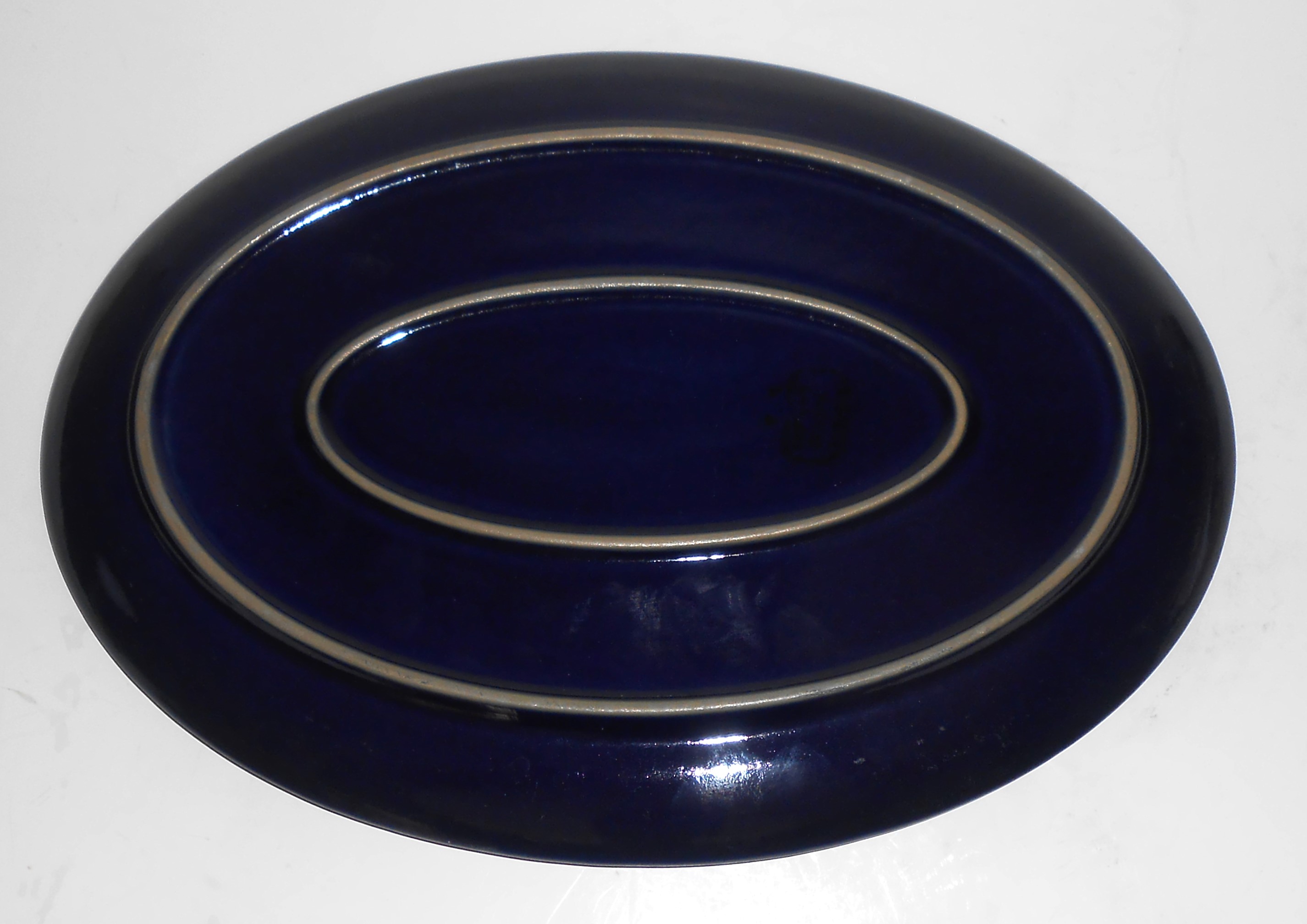 Denby Pottery Stoneware Potpourri Blue Platter