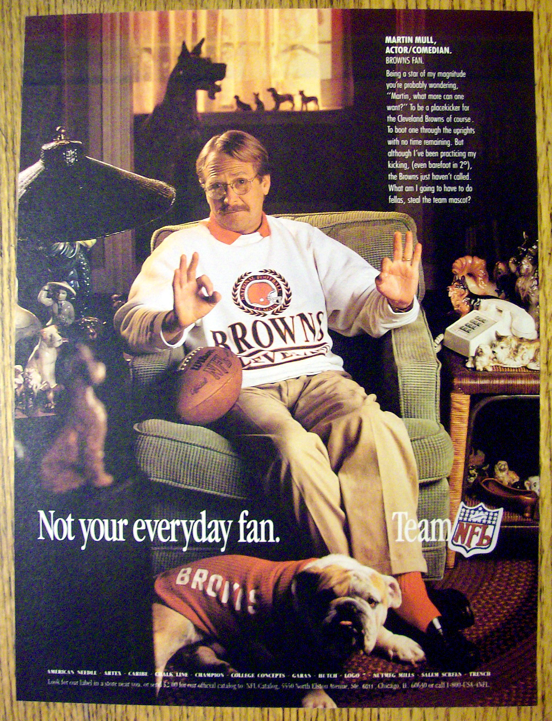 1990 Team NFL with Martin Mull