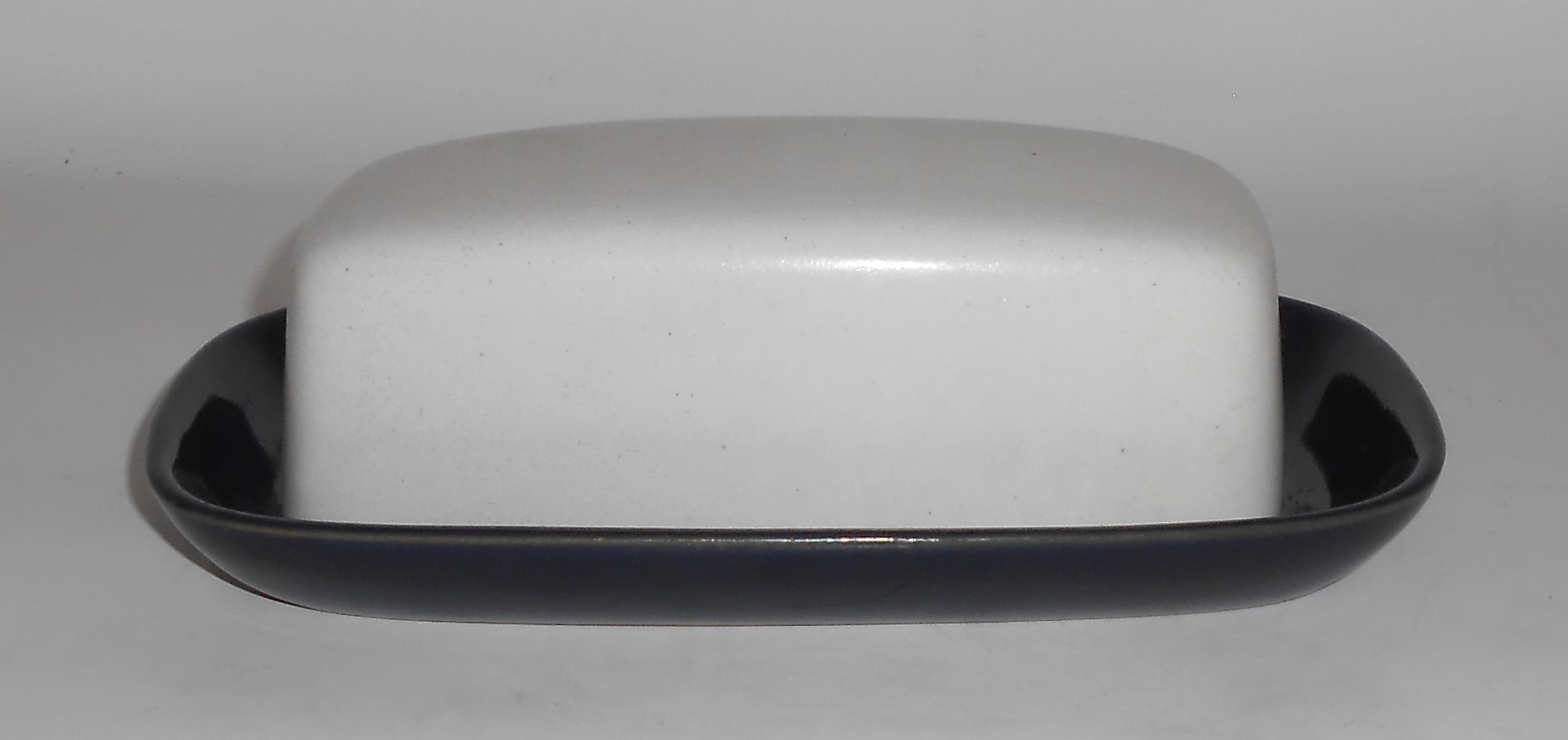 Denby Pottery Stoneware Potpourri Blue Butterdish w/Lid