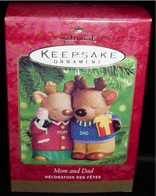 Mom and Dad 2000 Hallmark Ornament