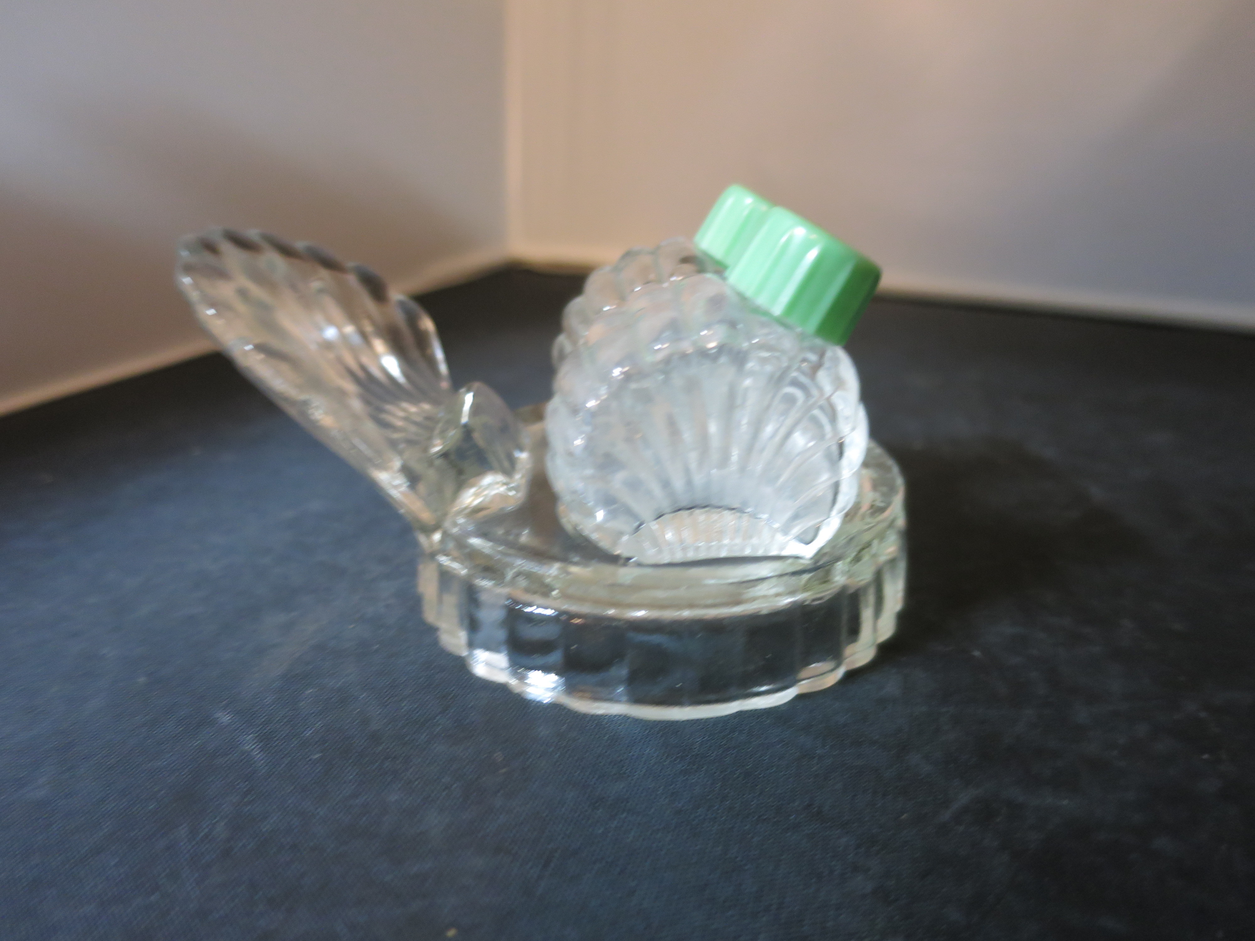 Vintage Turkey Tail Salt and Pepper Shakers Turkey Tail Tray