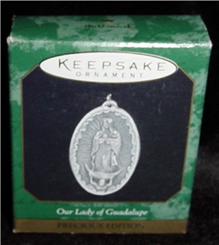 Our Lady of Guadalupe Mini Hallmark Ornament
