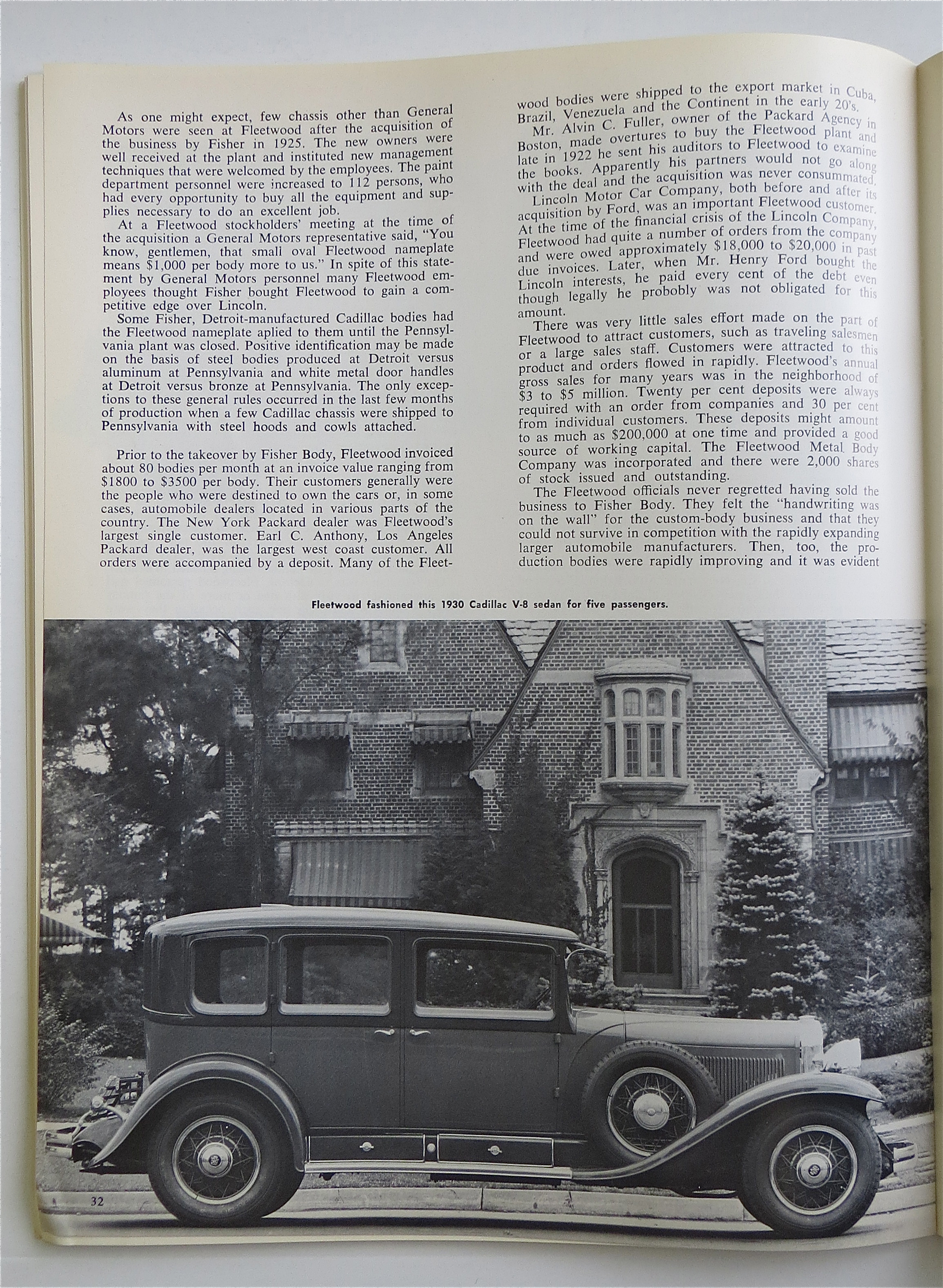 The Classic Car Magazine Fall 1967 1932 Sports Phaeton
