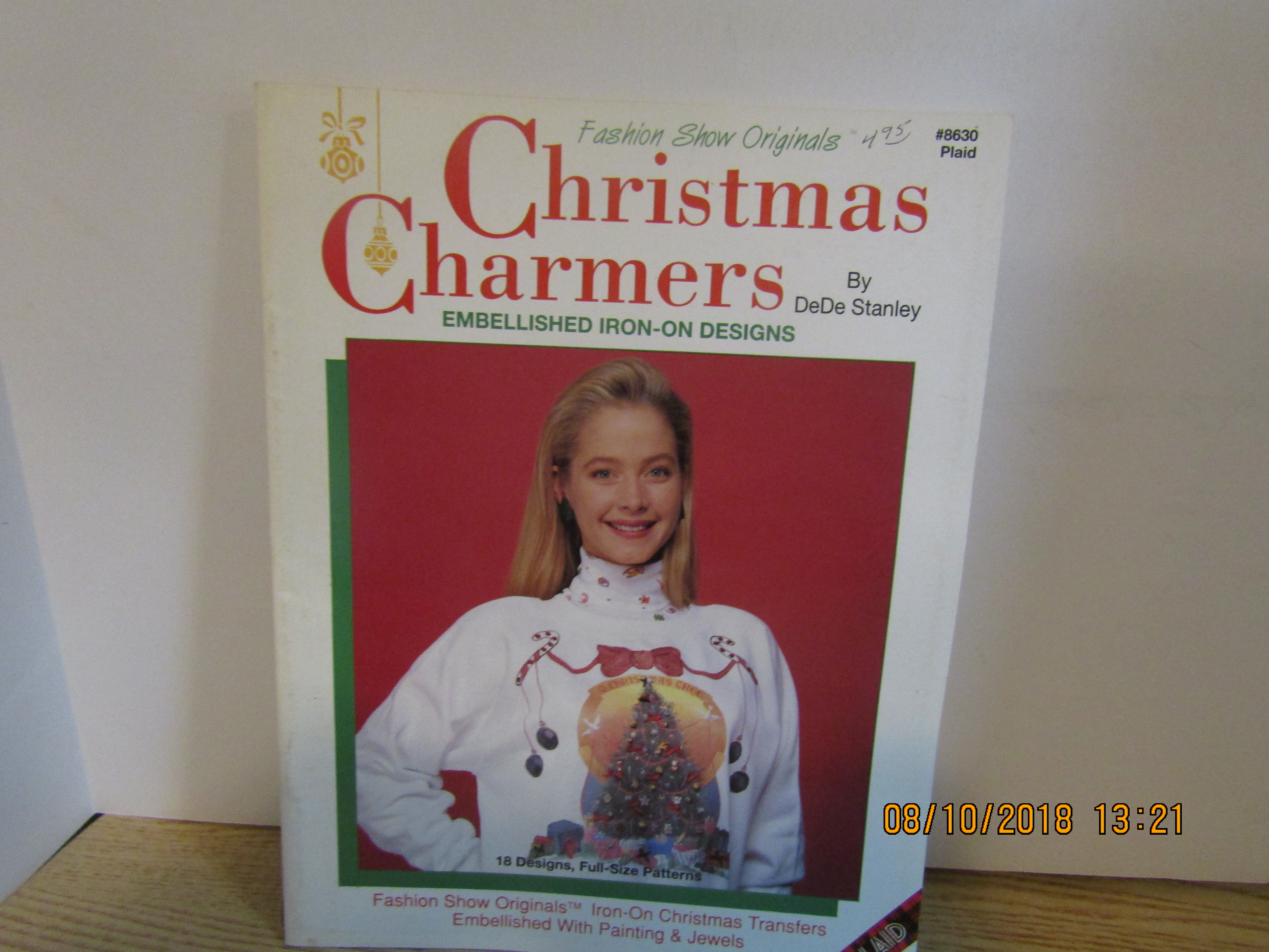 Plaid Book Fashion Show Christmas Charmers  #8630