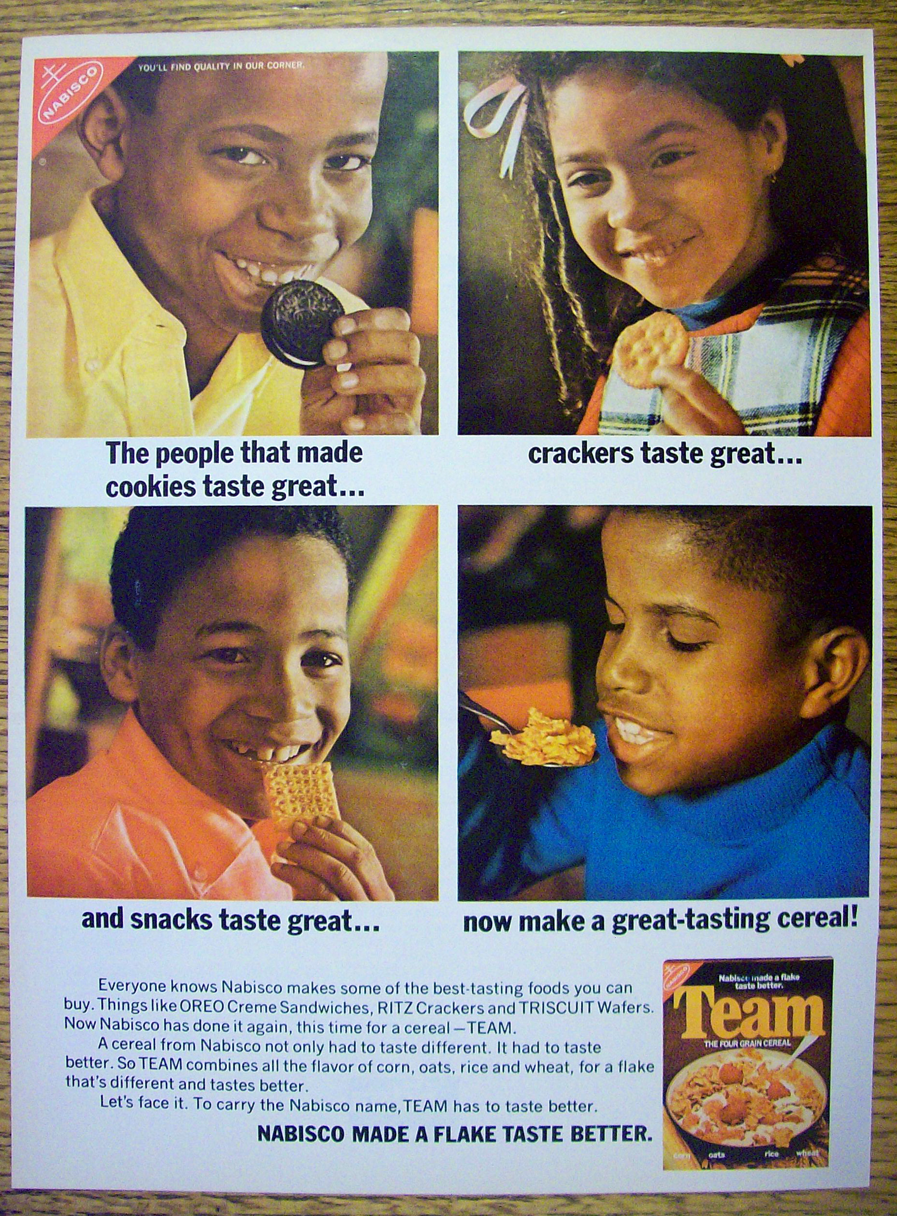 1969 Nabisco Treats with Oreo, Ritz & More