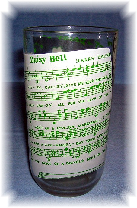 Daisy - Daisy, Drinking Glass