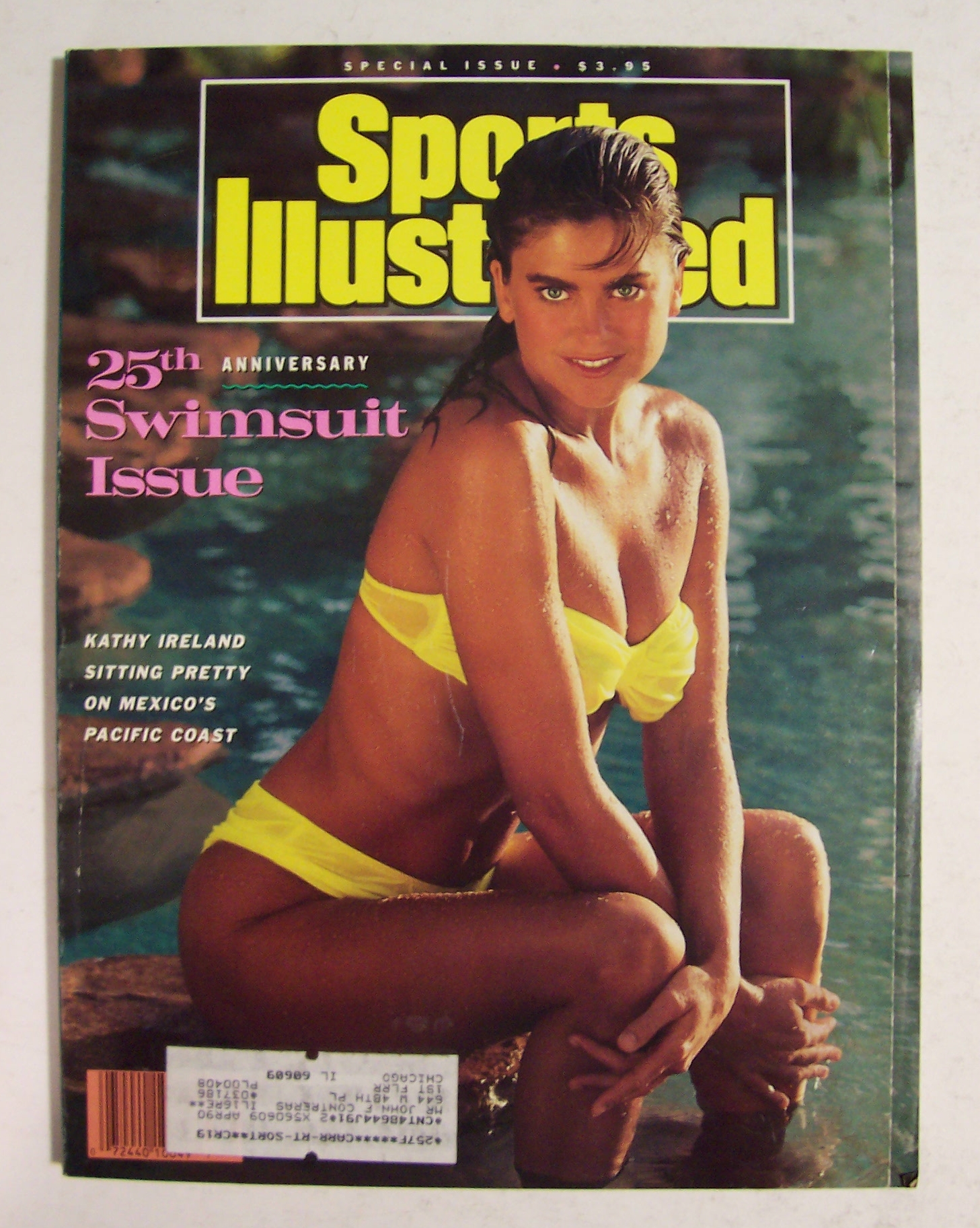 Sports Illustrated Magazine-February 1989-Kathy Ireland