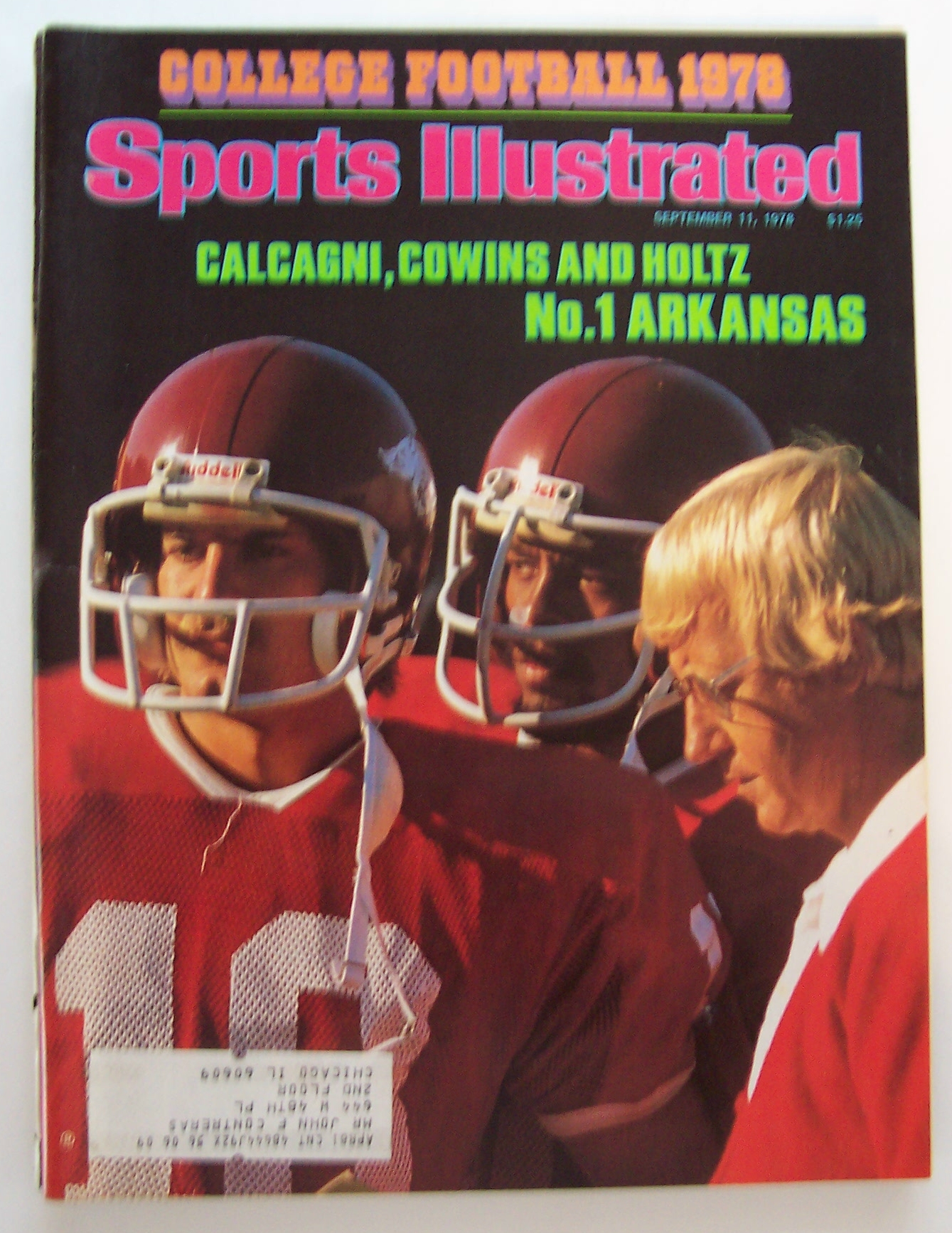 Sports Illustrated Magazine-September 11, 1978-Arkansas