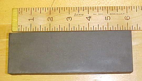 Oil Sharpening Stone w/ Oak Case 6 inch