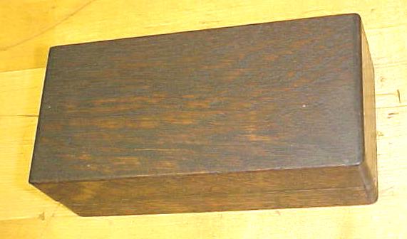 Oil Sharpening Stone w/ Oak Case 6 inch