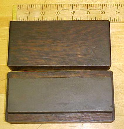 Oil Sharpening Stone w/ Oak Case 6 inch