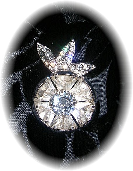 Brooch EISENBERG ORIGINAL Flower