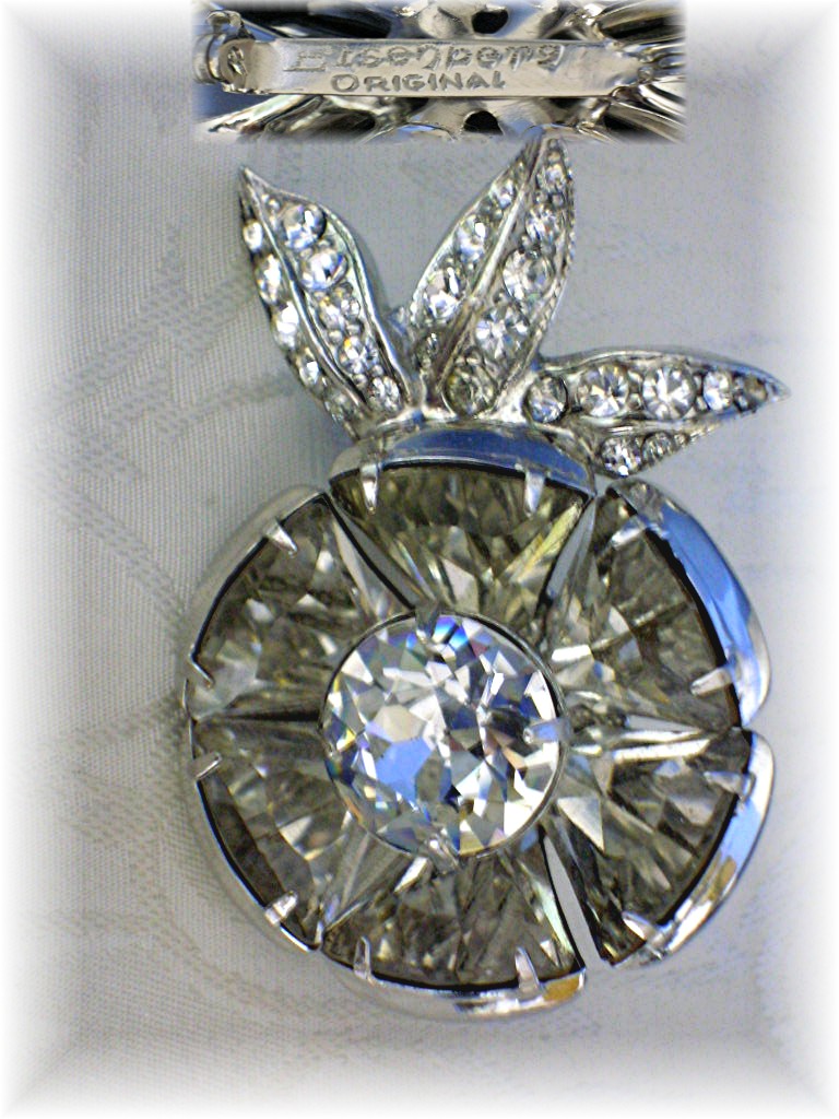 Brooch EISENBERG ORIGINAL Flower