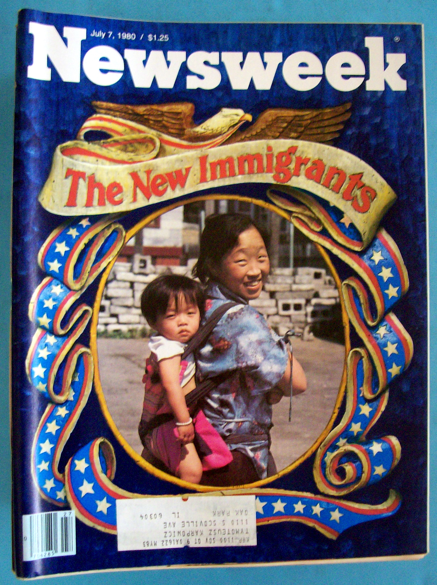 Newsweek Magazine - July 7, 1980 - New Immigrants