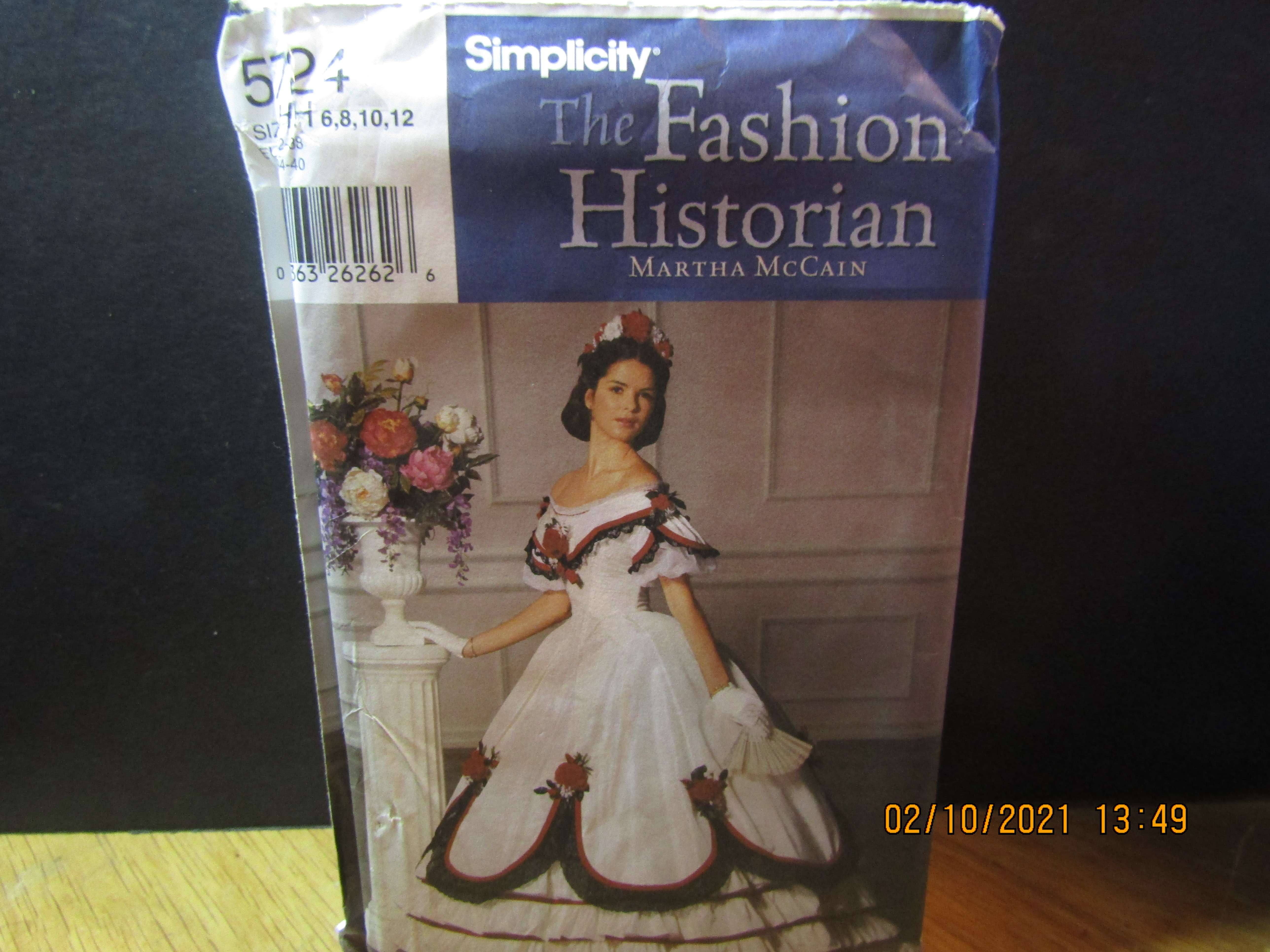 Simplicity  The Fashion Historian  Pattern #5724