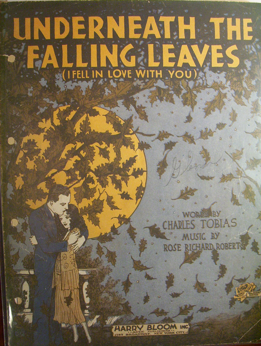 1930 Underneath The Falling Leaves By Charles Tobias
