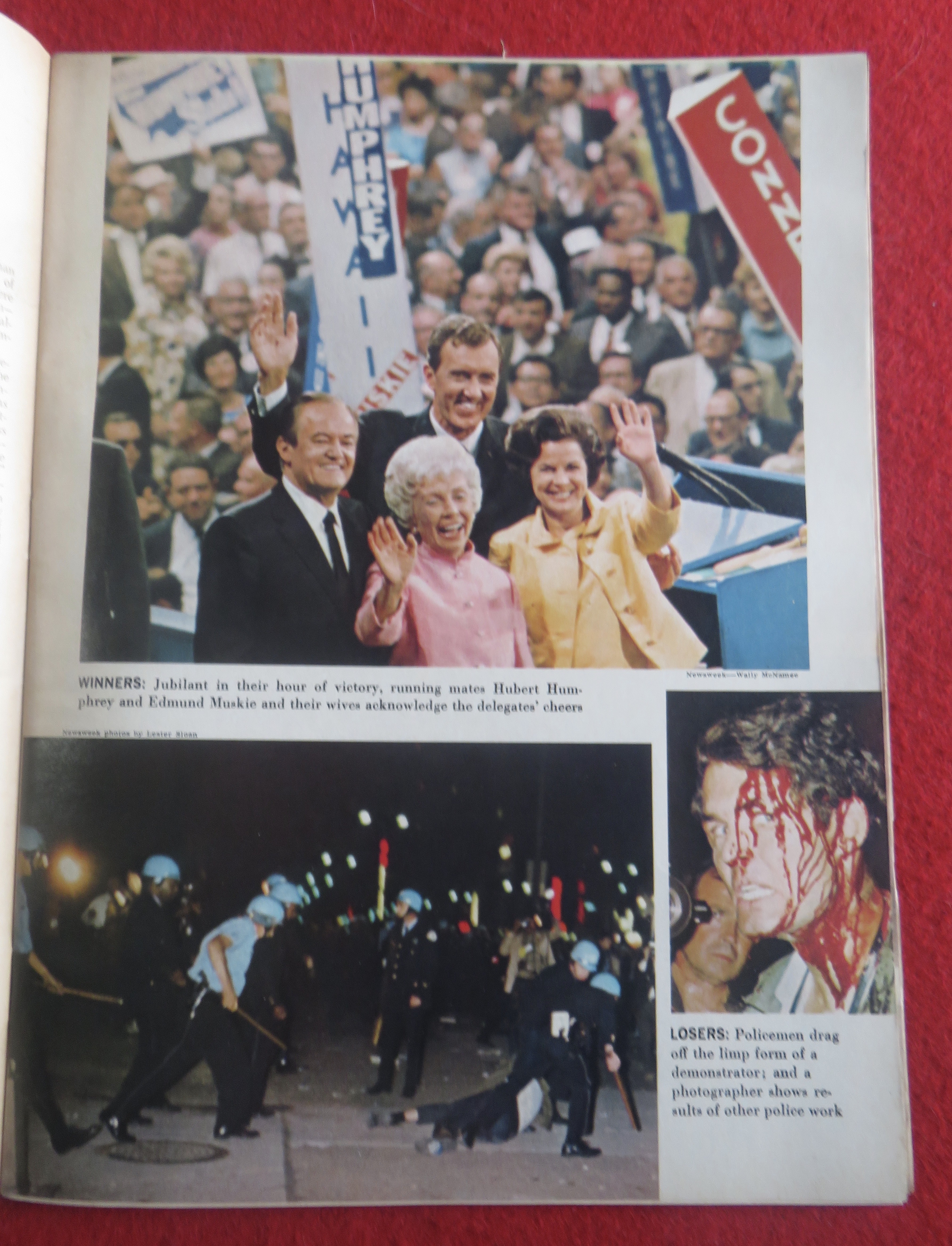 Newsweek Magazine September 9, 1968 Battle Of Chicago