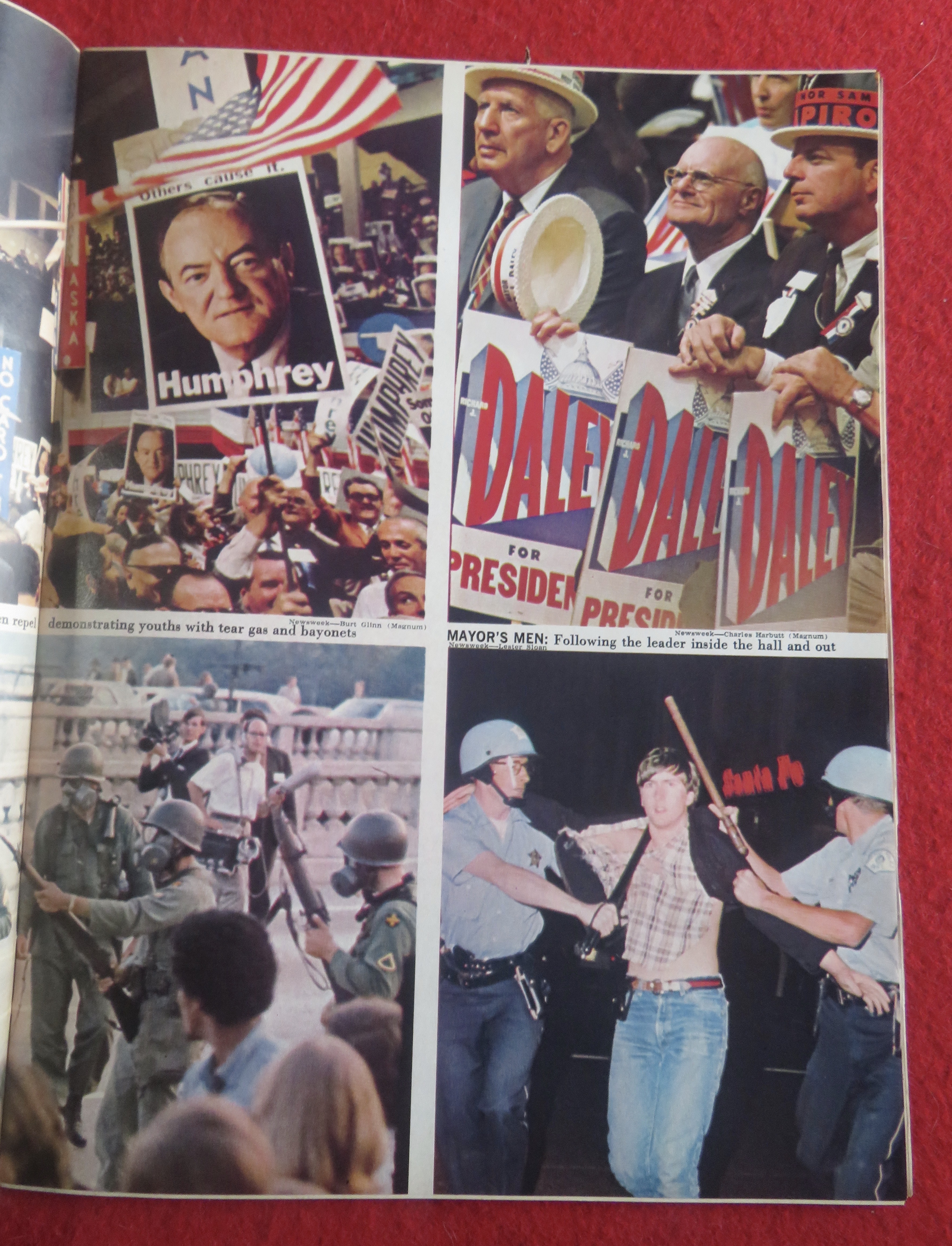 Newsweek Magazine September 9, 1968 Battle Of Chicago