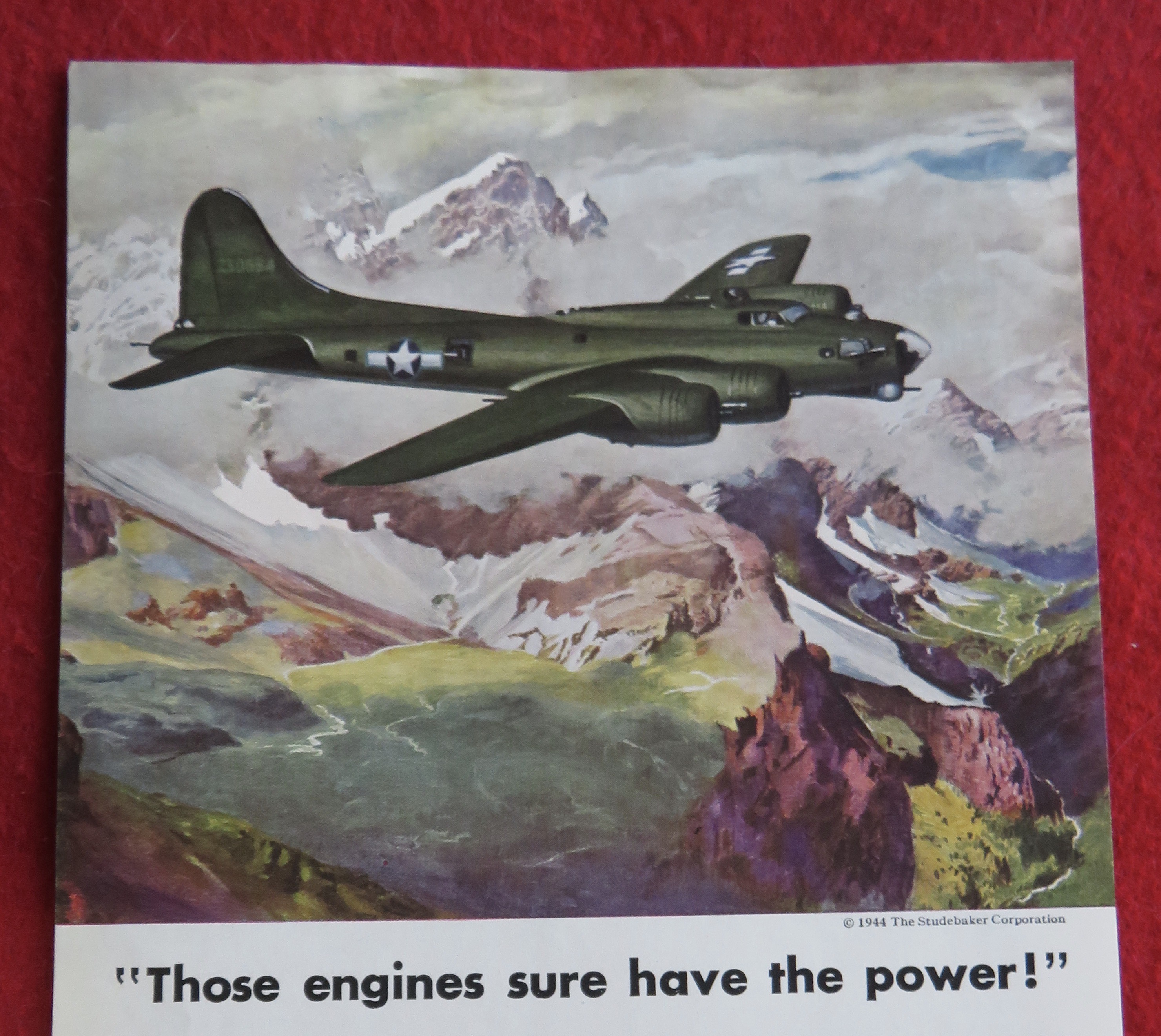 1944 Studebaker with the Wright Cyclone Engines