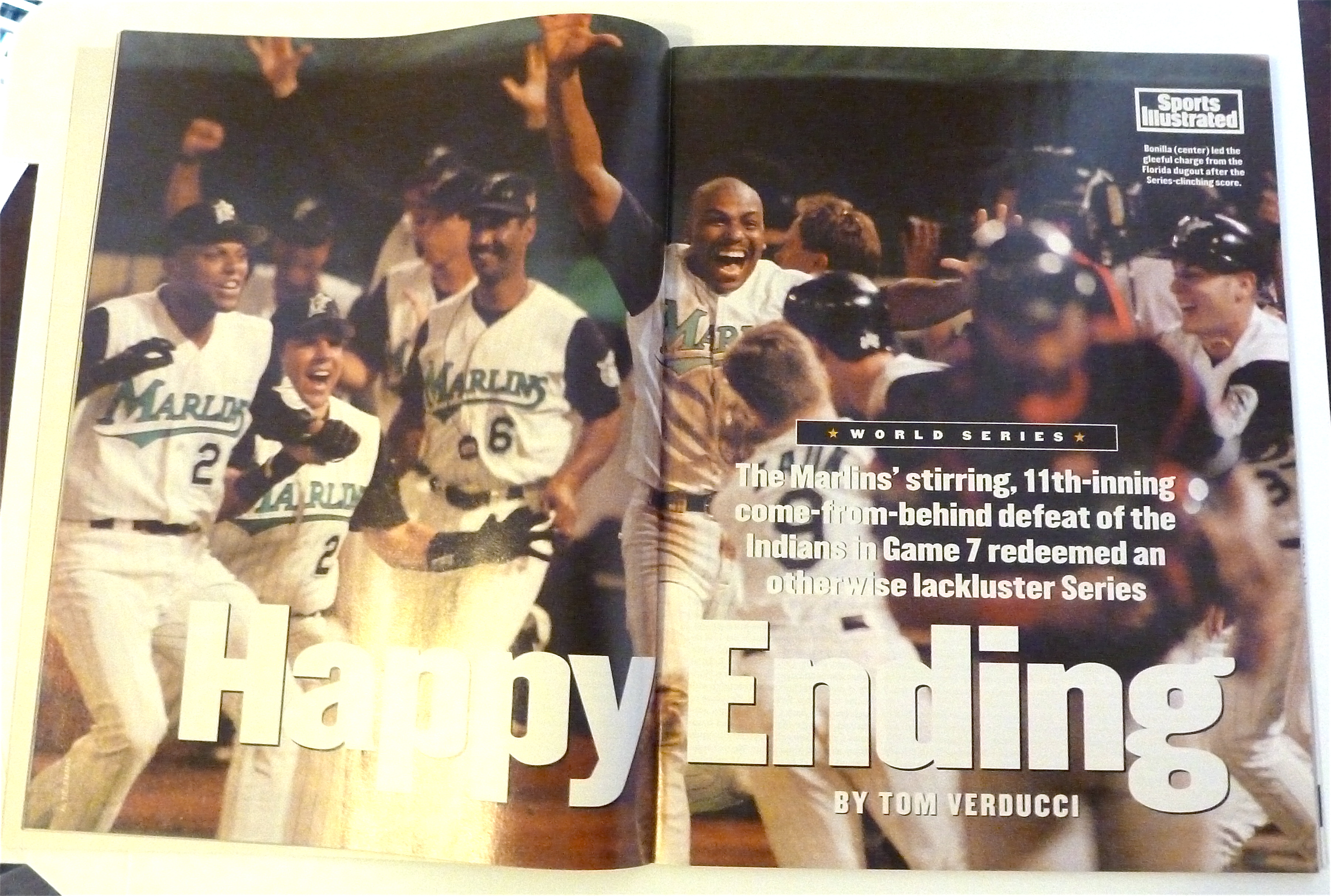 Sports Illustrated Magazine-Nov 3, 1997-Edgar Renteria