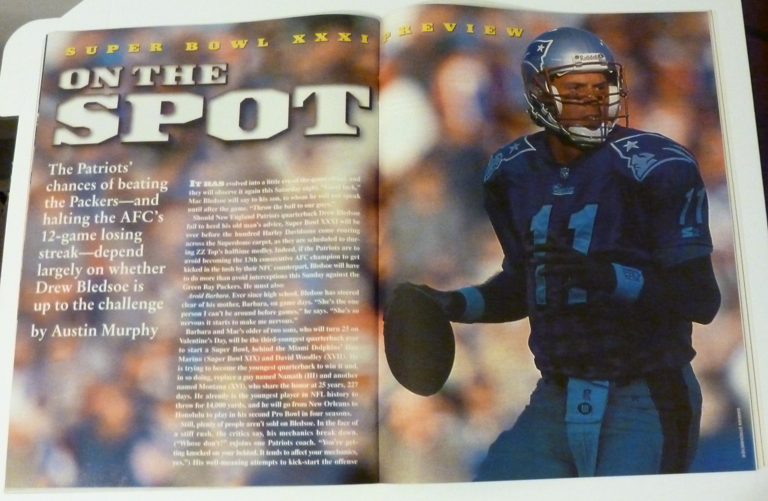 Sports Illustrated Magazine-Jan 27, 1997-Favre/Holmgren