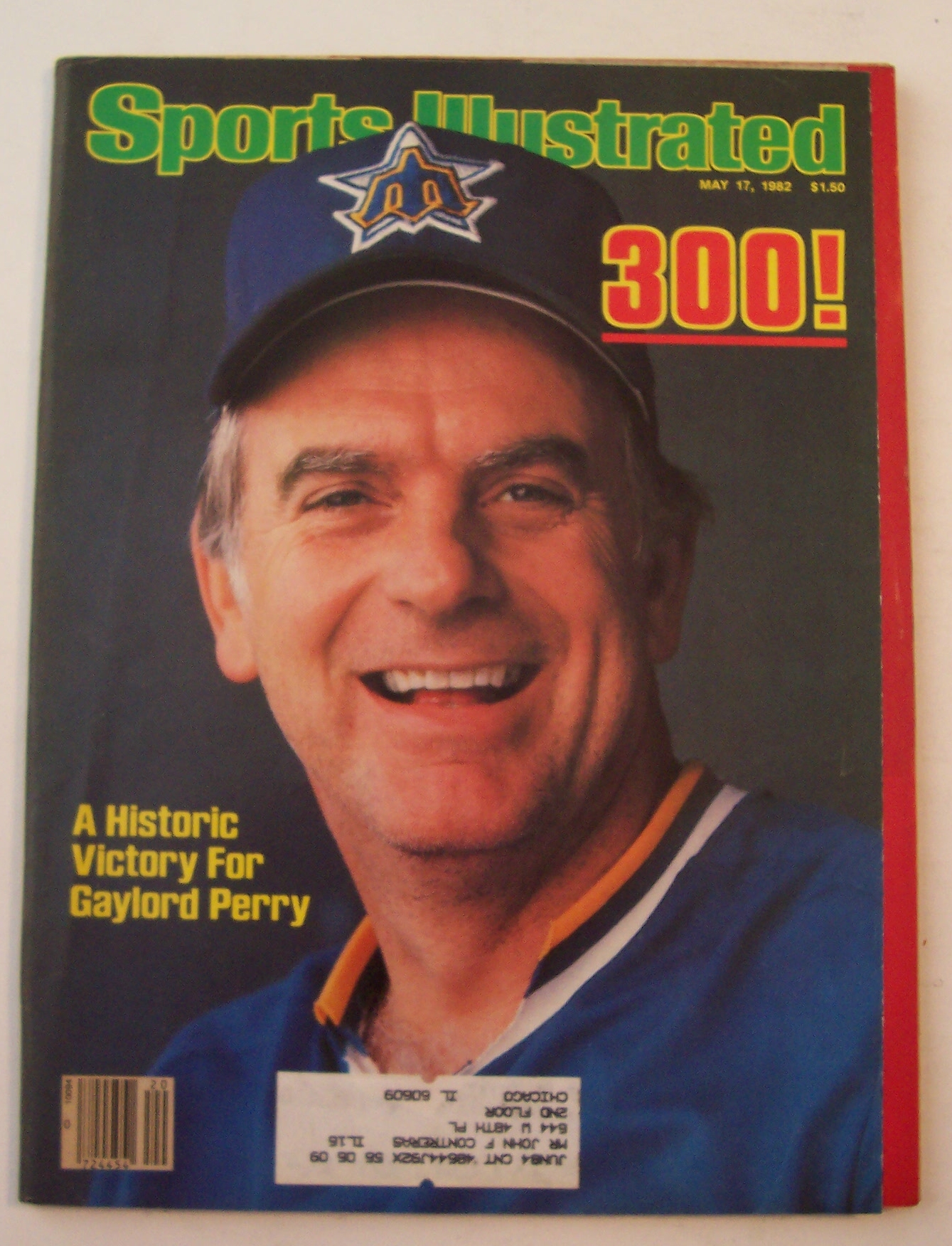 Sports Illustrated Magazine-May 17, 1982-Gaylord Perry