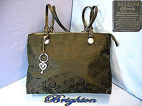 Brighton Handbag Black  Mevelyn Microfiber Carrier