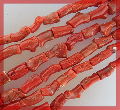 Navajo Mediterranean Coral 3 Strand Necklace Antique