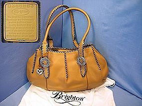 Brighton Handbag, Large Hobo, Caramel