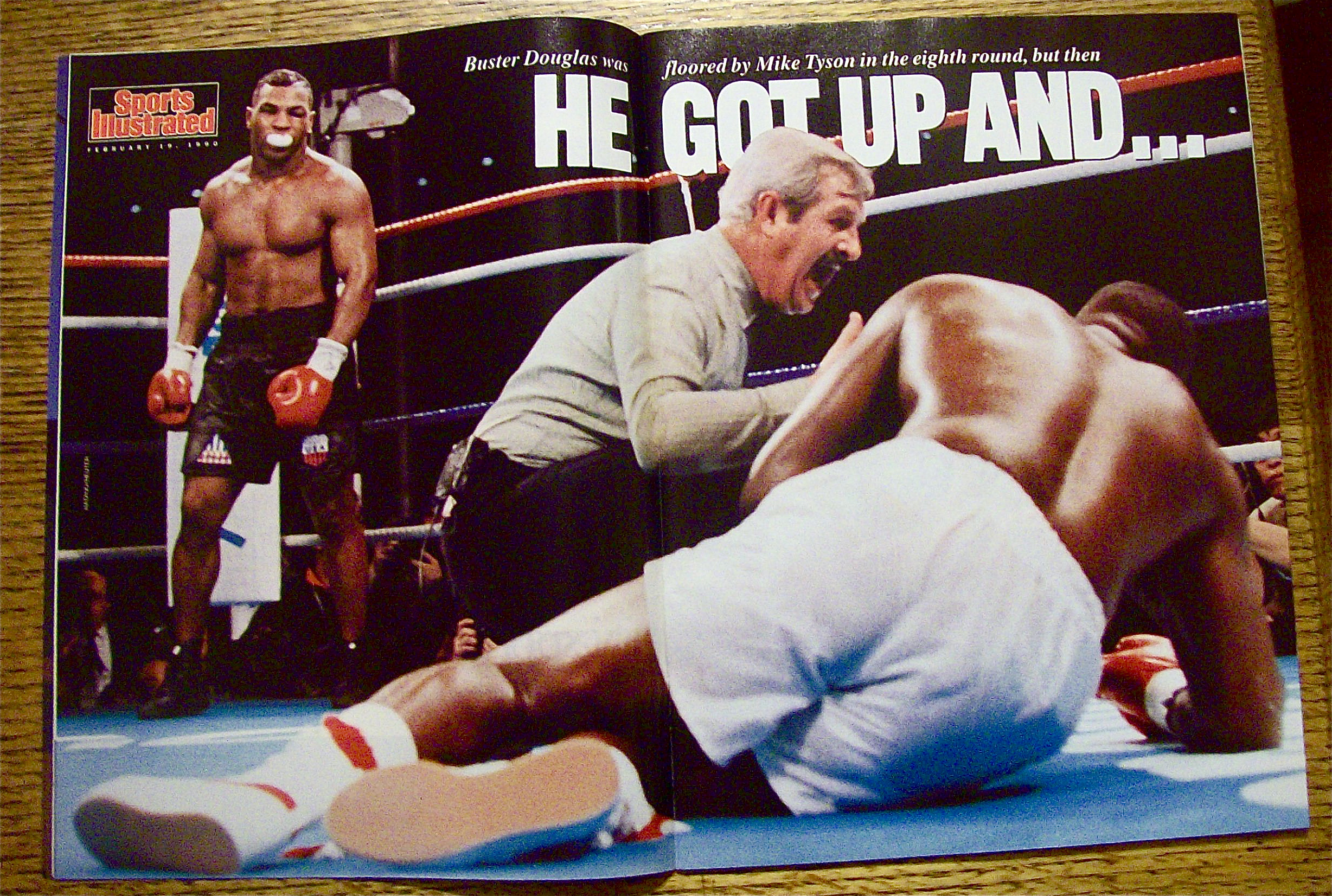 Sports Illustrated Magazine February 19, 1990 KO'd