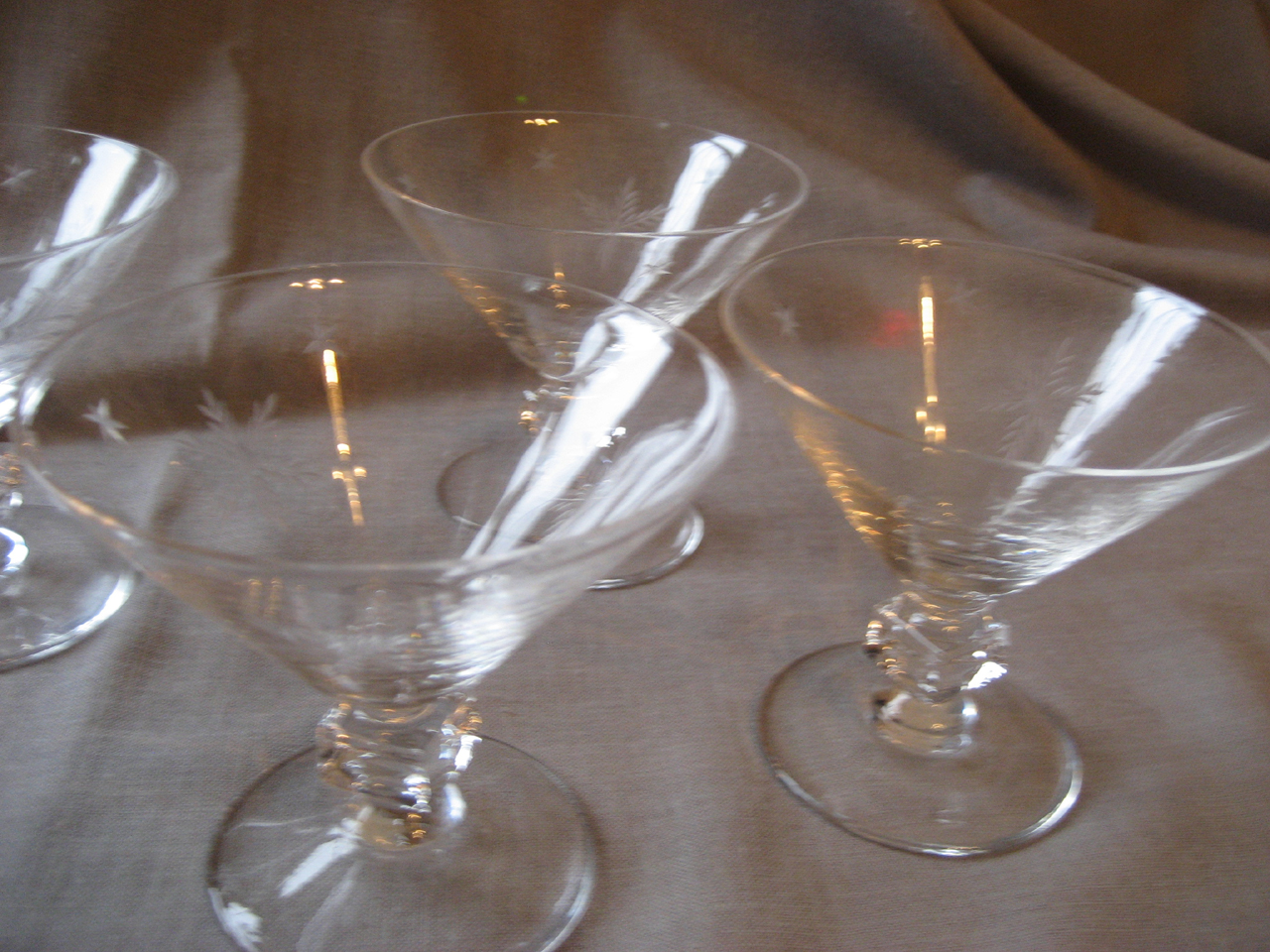 Six Bryce Stem Glasses
