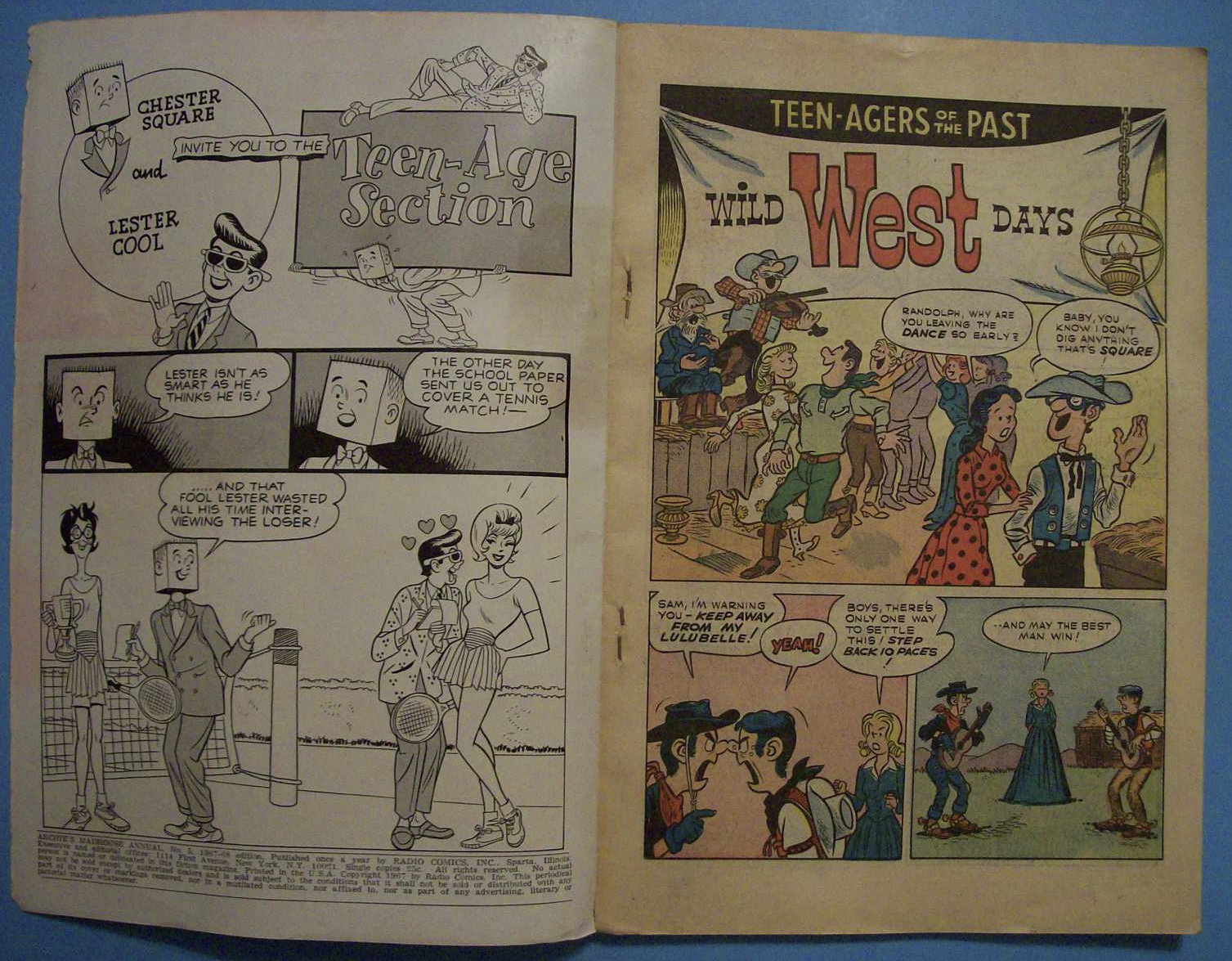 Archie's Mad House Annual - 1967-68 - Wild West Days
