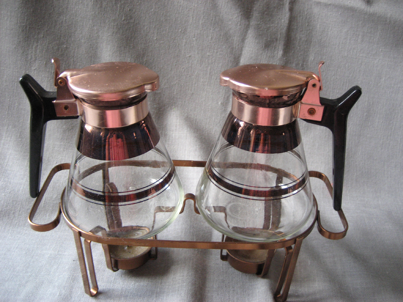 Pyrex Style Tea Pots